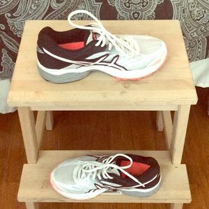 ASICS multicolored running shoes